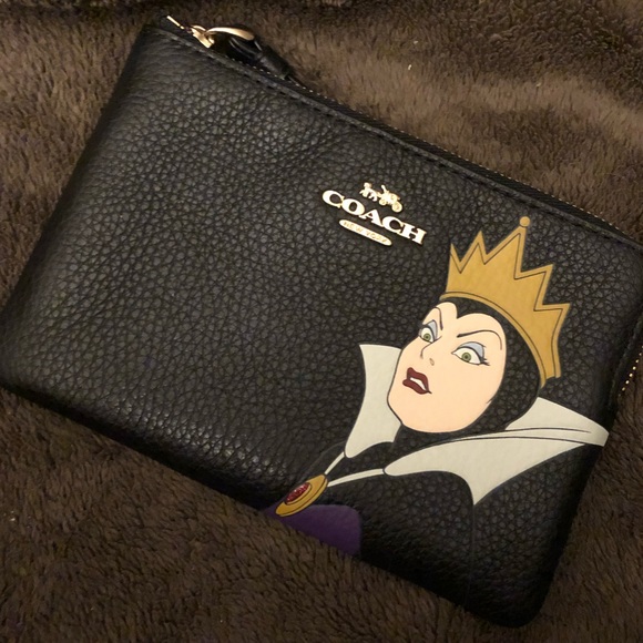 Coach Handbags - SALE!!! NWT Coach Disney Evil Queen Wristlet!!